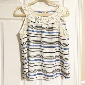 Stich Fix Skies are Blue Yaxley Braided Neckline Top Size XLP NWT